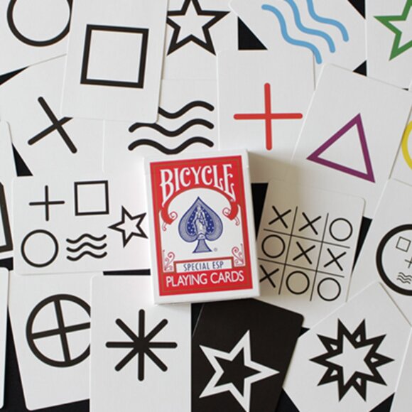 Bicycle Special ESP Red or Blue Playing Cards (plus 15 Online Effects) - Picture 6 of 6